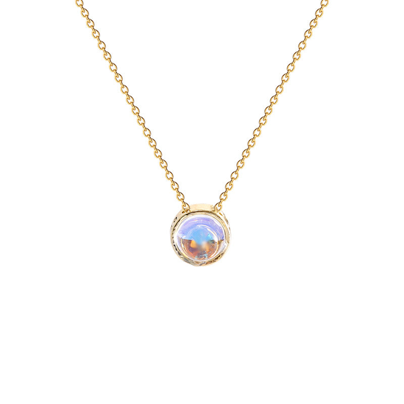 f輕奢藍鋯石星空項鍊 商品圖 / Light Luxury Blue Zircon Starry Sky Necklace Product Photo
